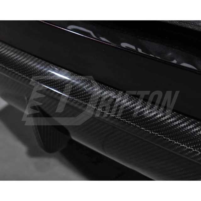 3D Style Dry Carbon Fiber Rear Diffuser For BMW 8 Series G14 G15 G16 2018-2025