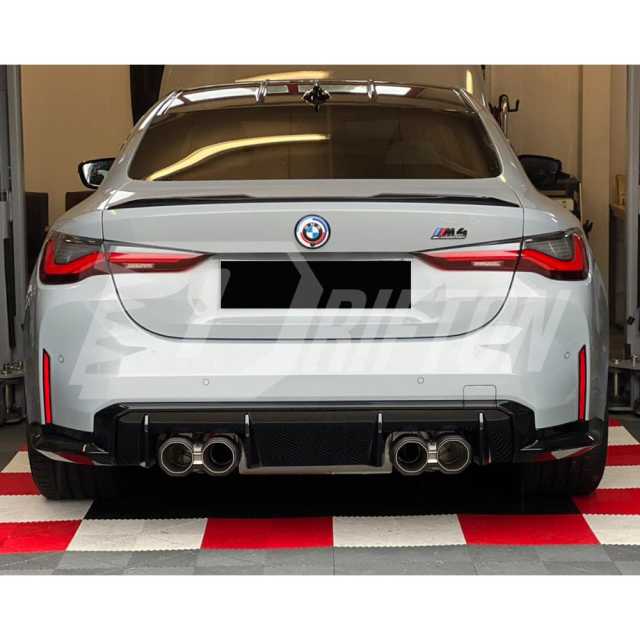 M Style Dry Carbon Fiber Trunk Spoiler Rear Wing For BMW G80 M3 G82 M4 2020-2024