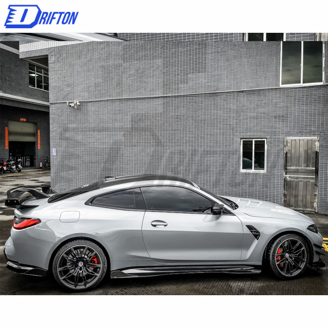 TAKD Style Dry Carbon Fiber Front Lip For BMW G82 M4 2020-2024