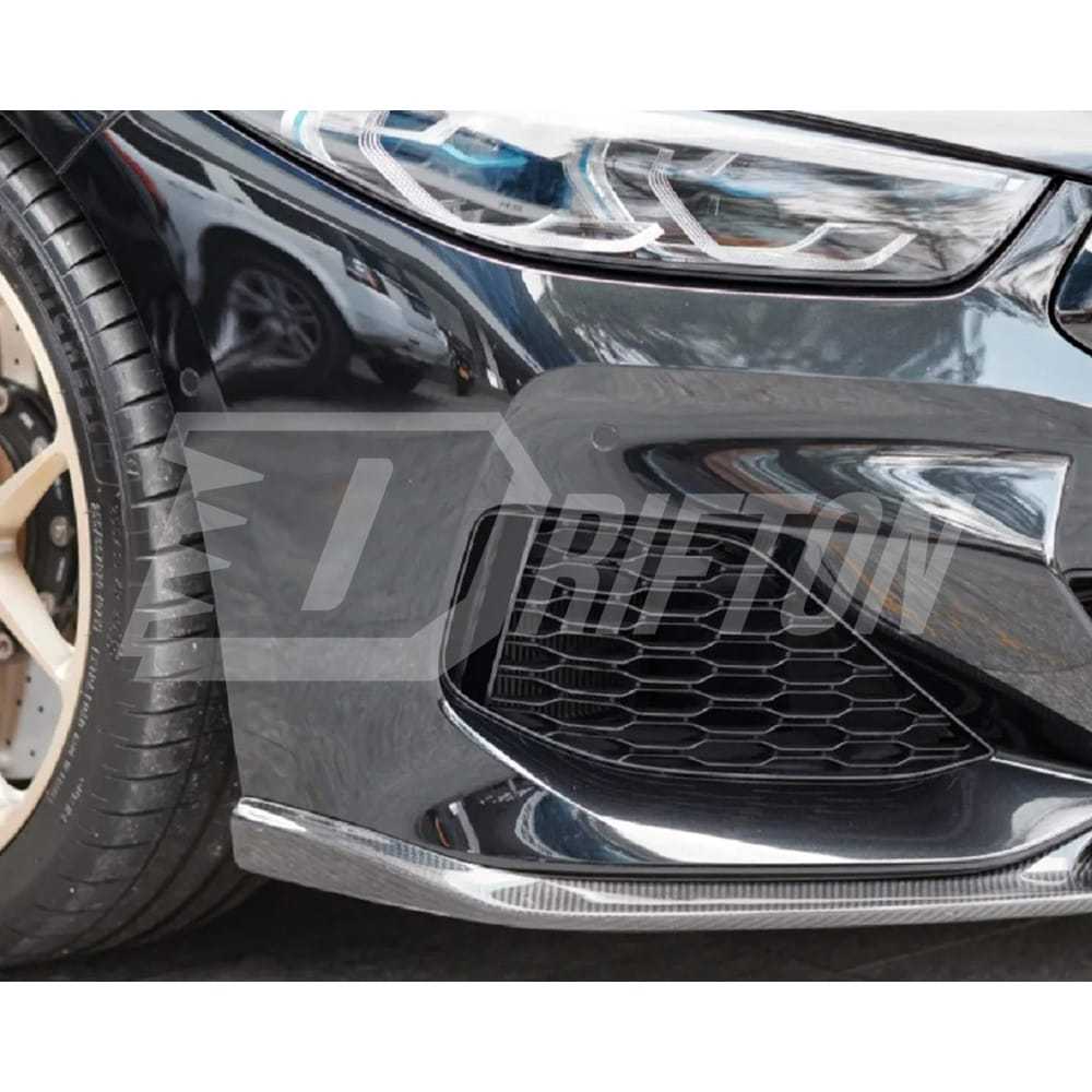 3D Style Dry Carbon Fiber Front Lip For BMW 8 Series G14 G15 G16 2018-2025