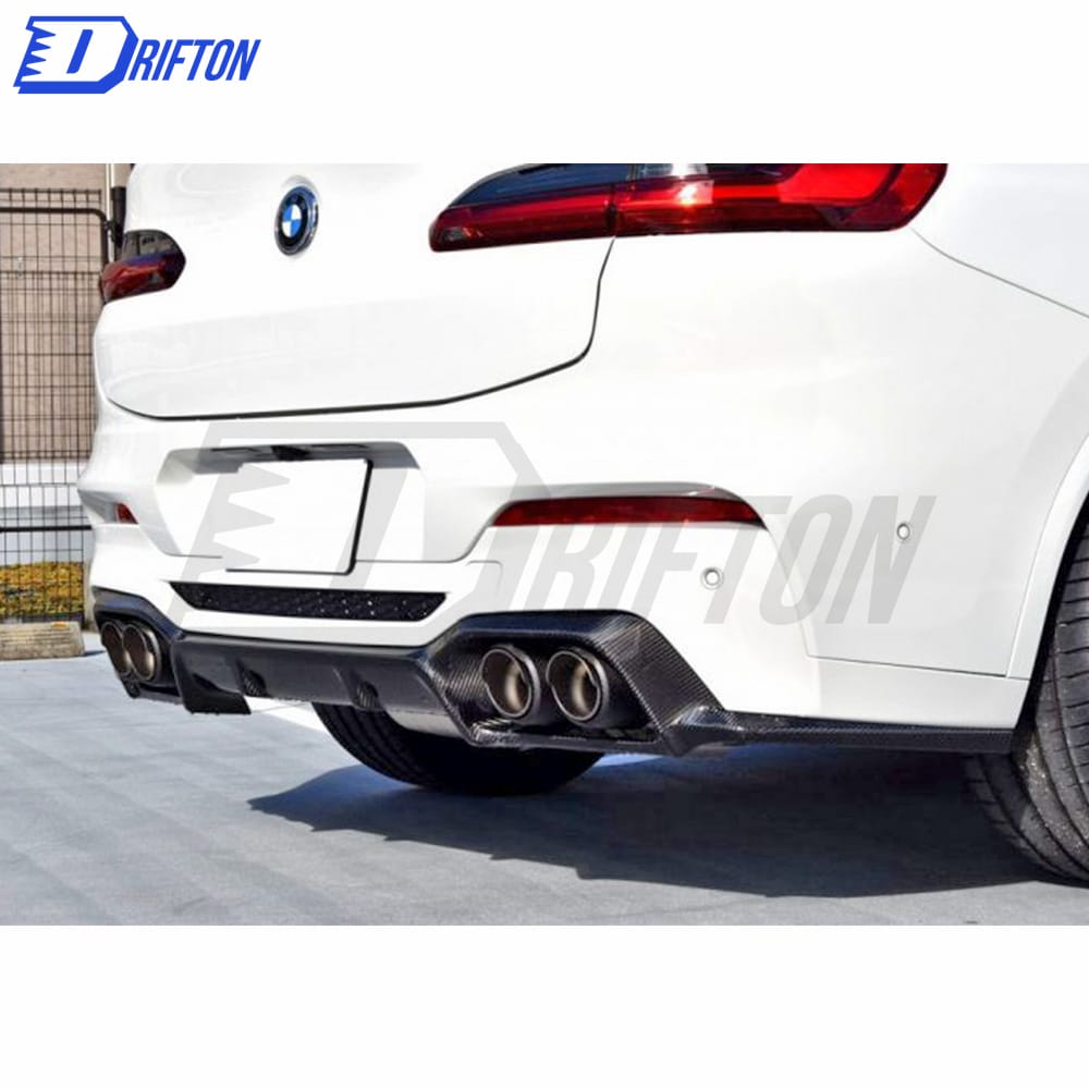 3D Style Dry Carbon Fiber Aero Body Kit For BMW F98 X4M 2019-2021