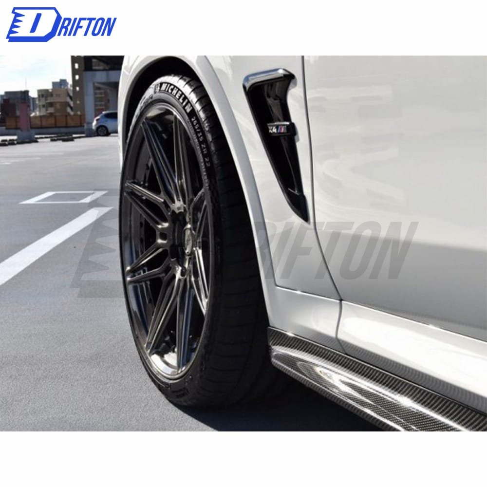 3D Style Dry Carbon Fiber Aero Body Kit For BMW F98 X4M 2019-2021