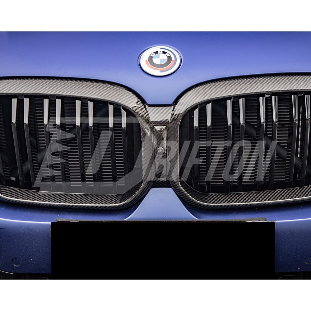 Dry Carbon Fiber Replacement Front Grille For BMW F97 X3M LCI 2019-2024