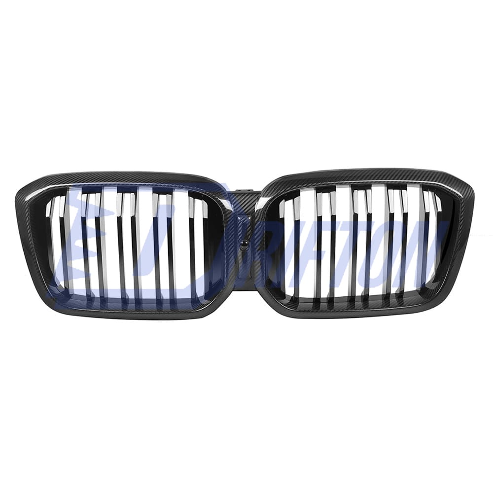 Dry Carbon Fiber Replacement Front Grille For BMW F97 X3M LCI 2019-2024