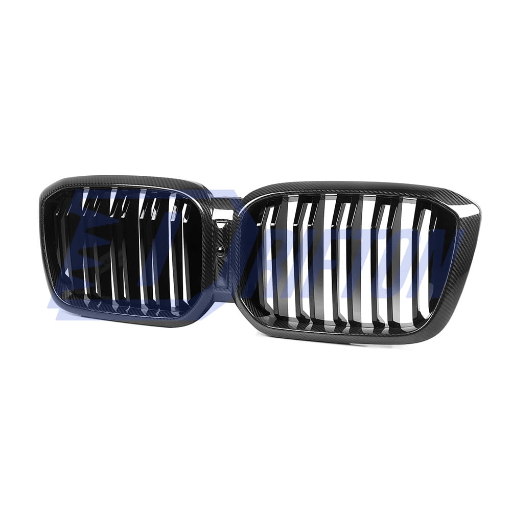 Dry Carbon Fiber Replacement Front Grille For BMW F97 X3M LCI 2019-2024