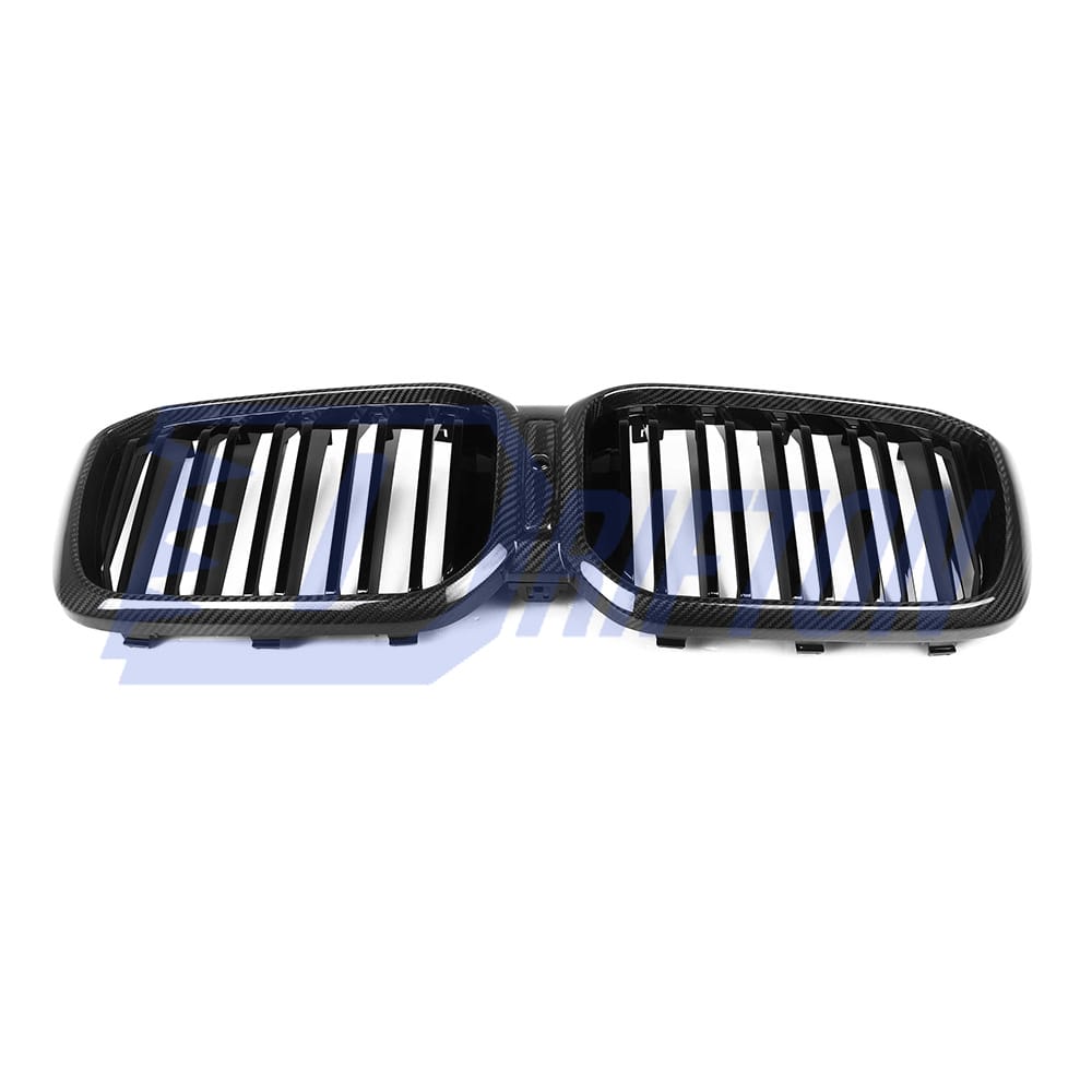 Dry Carbon Fiber Replacement Front Grille For BMW F97 X3M LCI 2019-2024