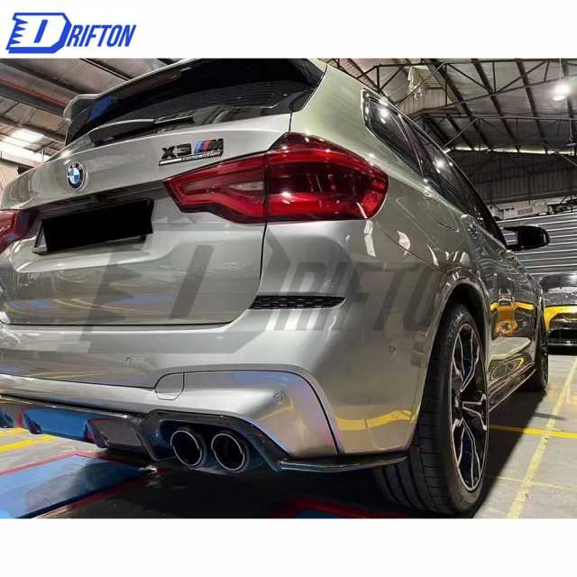 3D Style Carbon Fiber Rear Diffuser For BMW F97 X3M 2019-2021