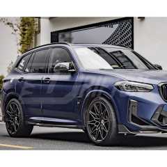 SQ Style Dry Carbon Fiber Side Skirt For BMW F97 X3M F98 X4M LCI 2019-2024