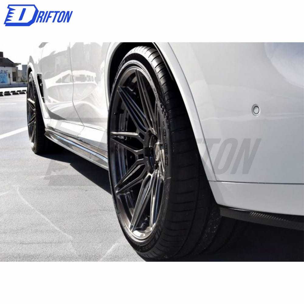 3D Style Carbon Fiber Side Skirt For BMW F97 X3M F98 X4M 2019-2021