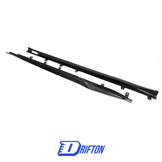 SQ Style Dry Carbon Fiber Side Skirt For BMW F97 X3M F98 X4M LCI 2019-2024