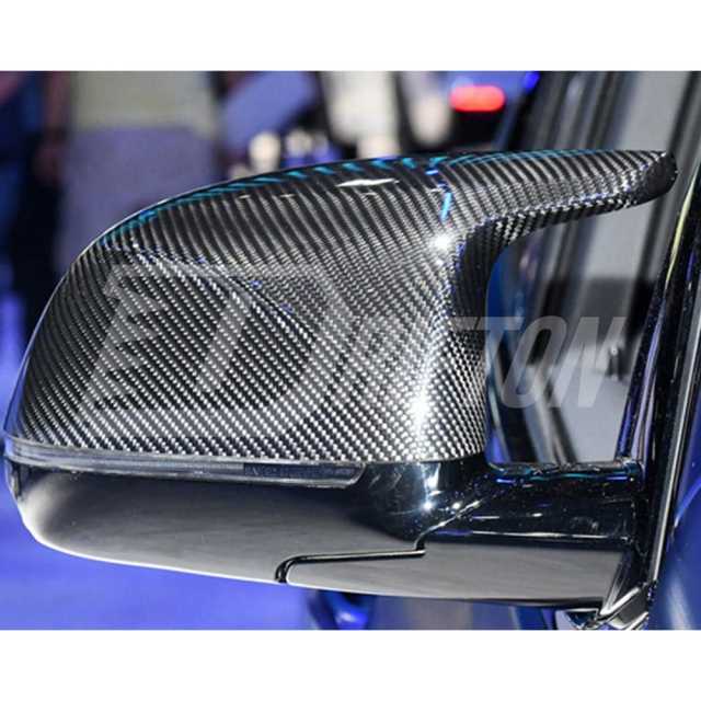 Dry Carbon Fiber Replacement Mirror Cap For BMW F97 X3M F98 X4M 2019-2021