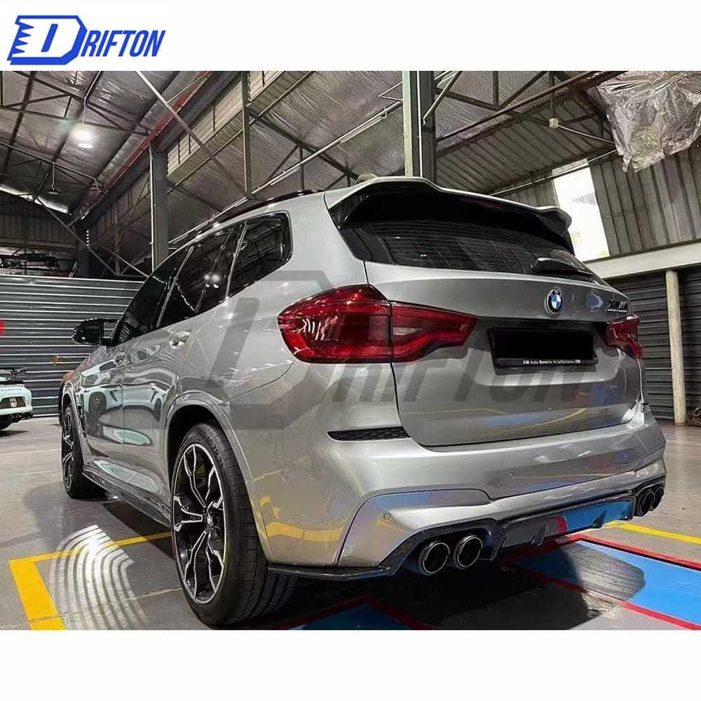 3D Style Carbon Fiber Rear Diffuser For BMW F97 X3M 2019-2021