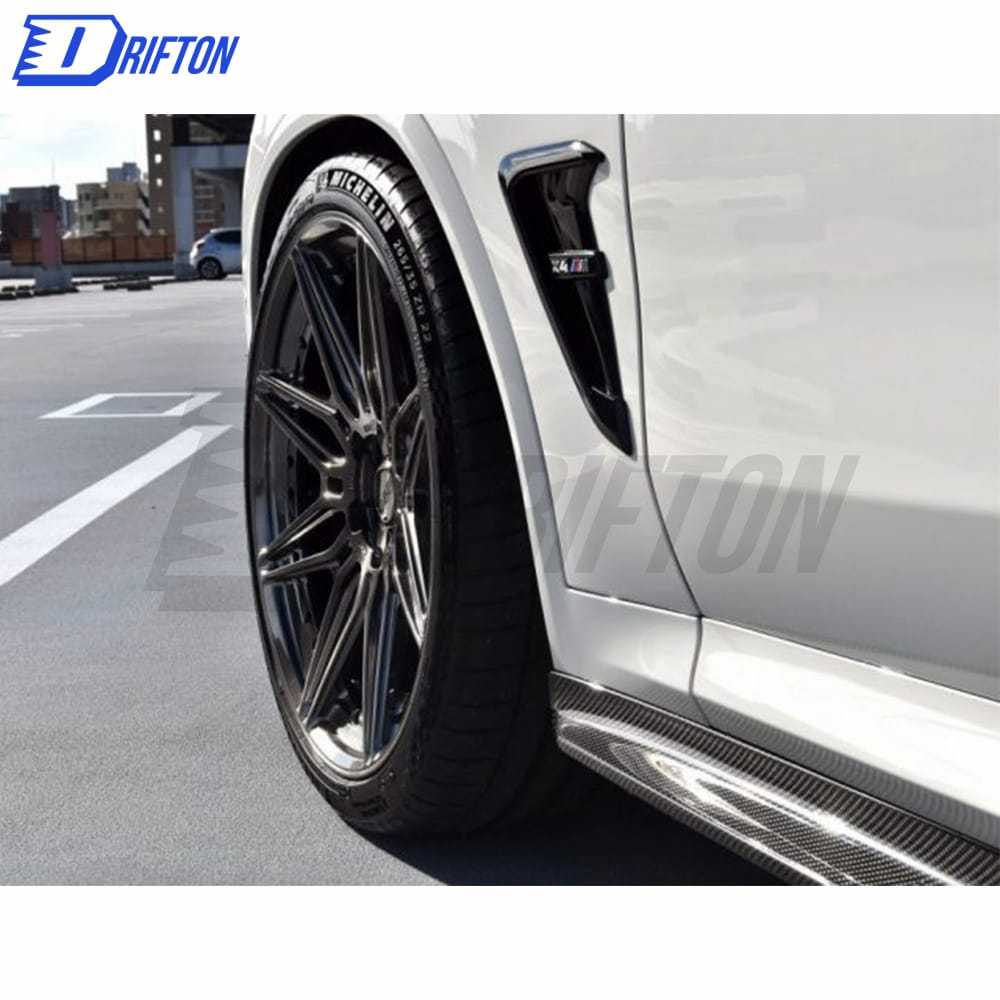 3D Style Carbon Fiber Side Skirt For BMW F97 X3M F98 X4M 2019-2021
