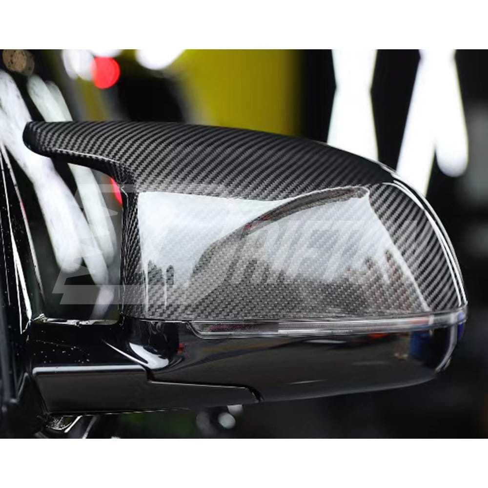 Dry Carbon Fiber Replacement Mirror Cap For BMW F97 X3M F98 X4M 2019-2021