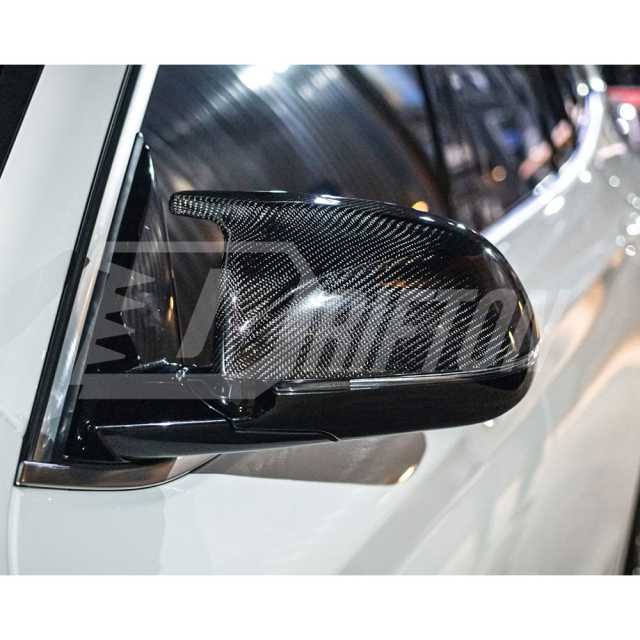 Carbon Fiber Replacement Mirror Cover For BMW F97 X3M F98 X4M 2019-2021