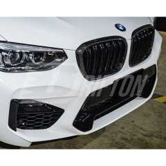 Dry Carbon Fiber Front Grille For BMW F97 X3M F98 X4M 2019-2021