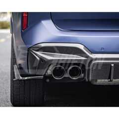 SQ Style Dry Carbon Fiber Rear Diffuser For BMW F97 X3M LCI 2022-2024