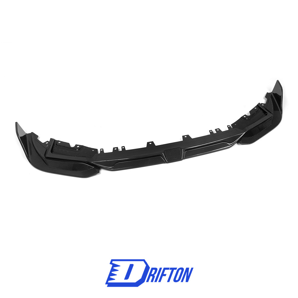 SQ Style Dry Carbon Fiber Front Lip For BMW F97 X3M F98 X4M LCI 2022-2024