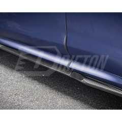 SQ Style Dry Carbon Fiber Side Skirt For BMW F97 X3M F98 X4M LCI 2019-2024