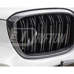 Dry Carbon Fiber Front Grille For BMW F97 X3M F98 X4M 2019-2021