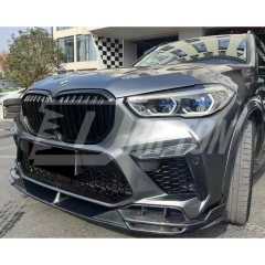 LD Style Carbon Fiber Front Lip For BMW F95 X5M 2019-2023