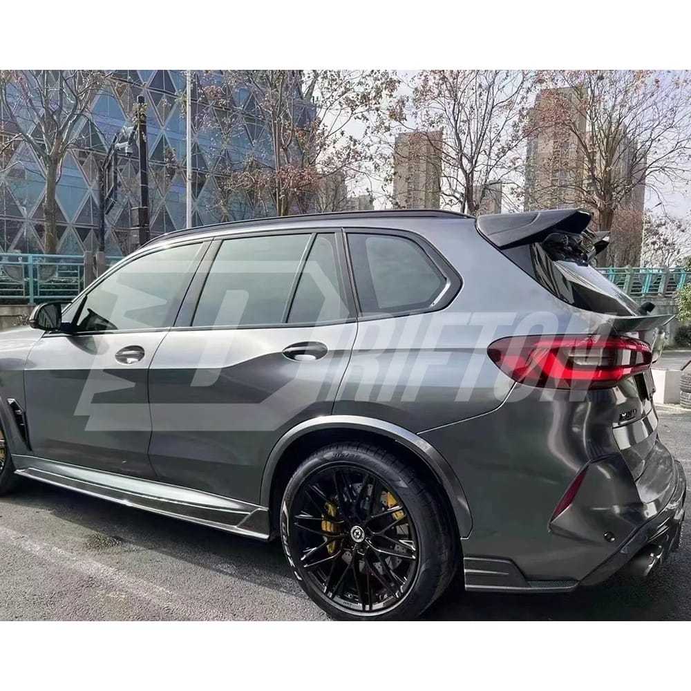 LD Style Carbon Fiber Roof Spoiler For BMW F95 X5M 2019-2023