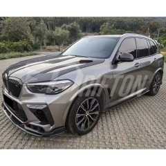 LD Style Carbon Fiber Side Skirt For BMW F95 X5M 2019-2023
