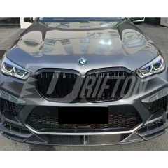 LD Style Carbon Fiber Front Lip For BMW F95 X5M 2019-2023
