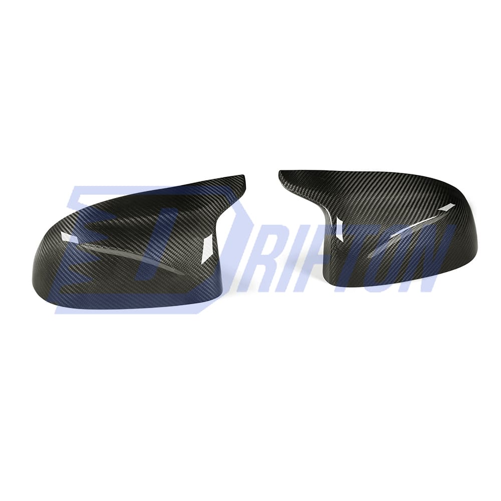 Dry Carbon Fiber Replacement Side Mirror Cover For BMW F96 X6M 2019-2023