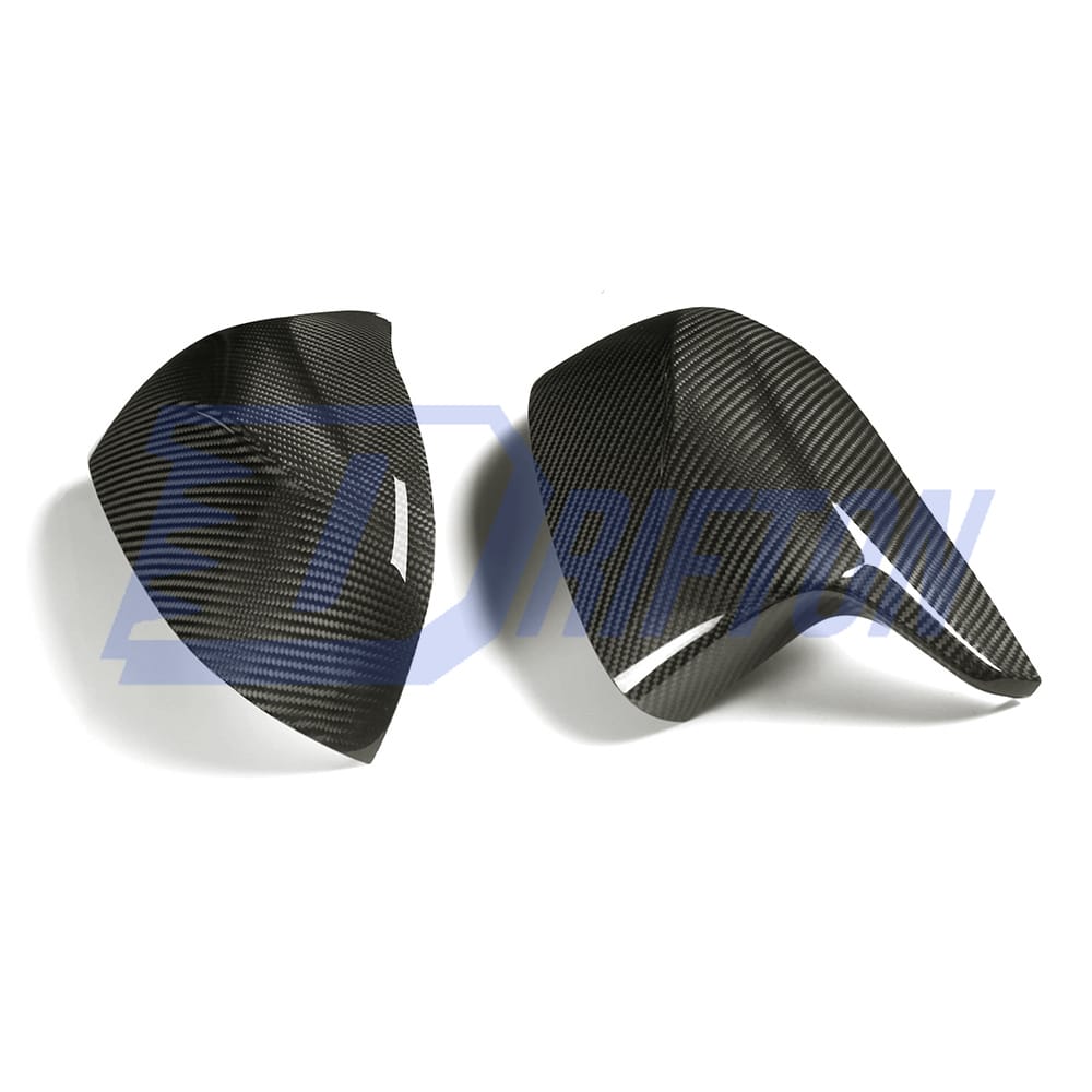 Dry Carbon Fiber Replacement Side Mirror Cover For BMW F96 X6M 2019-2023
