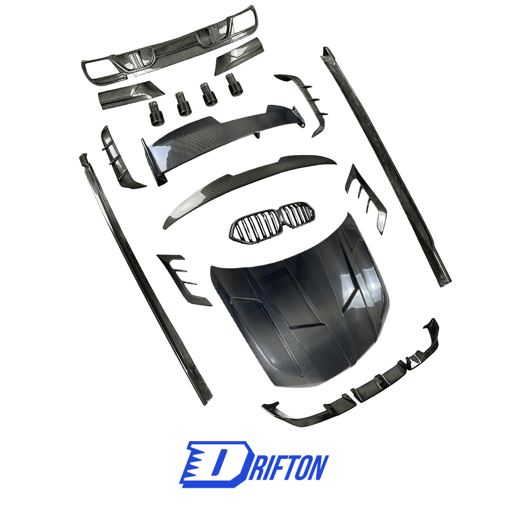 LD Style Carbon Fiber Aero Body Kit For BMW F96 X6M 2019-2023