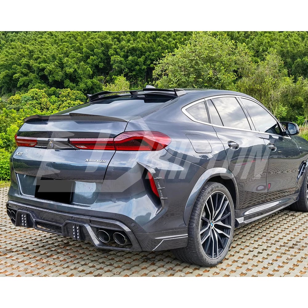 LD Style Carbon Fiber Aero Body Kit For BMW F96 X6M 2019-2023