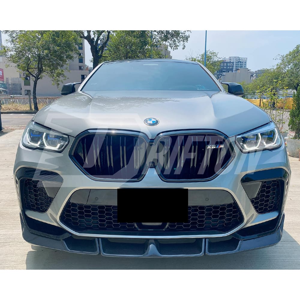LD Style Carbon Fiber Roof Spoiler For BMW F96 X6M 2019-2023