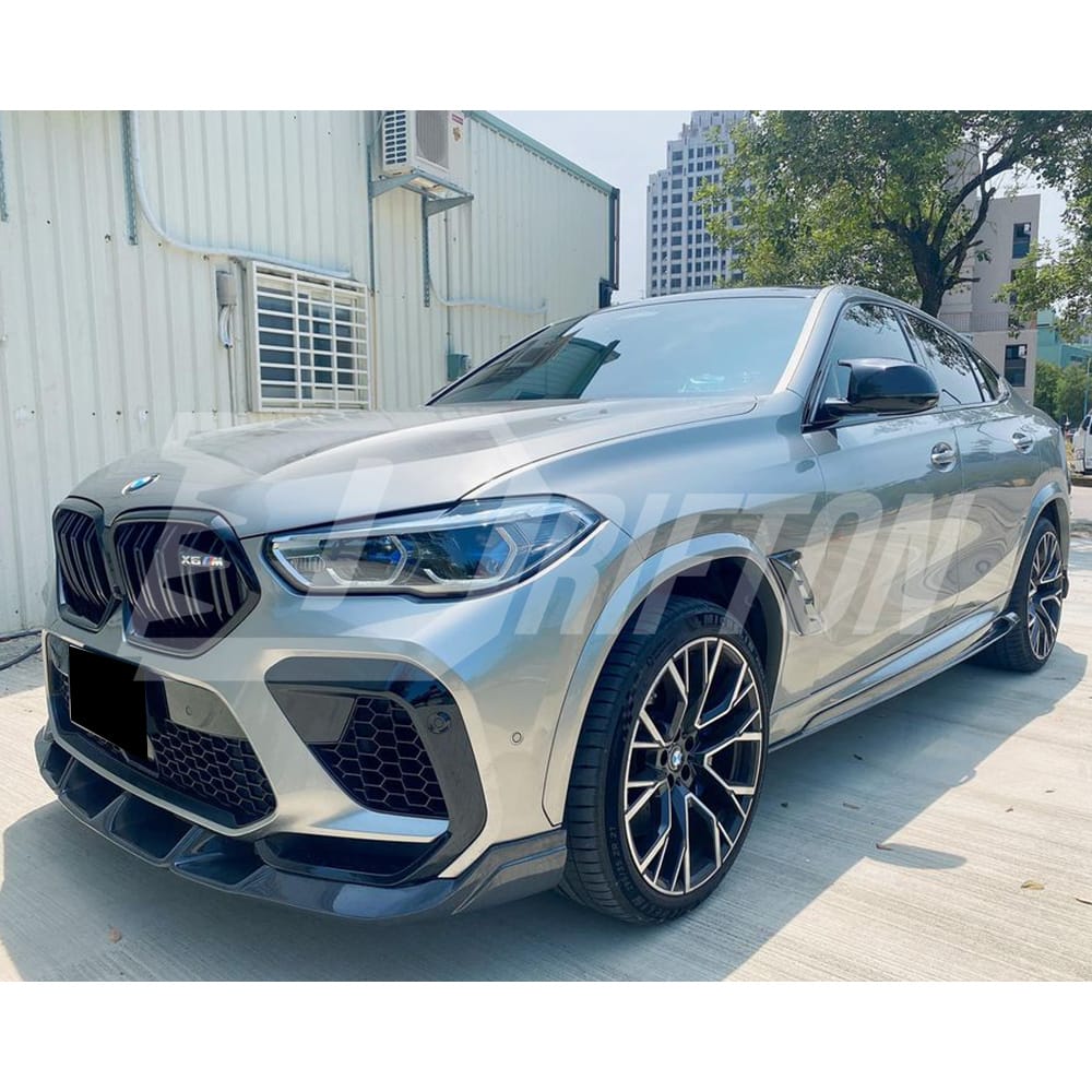 LD Style Carbon Fiber Roof Spoiler For BMW F96 X6M 2019-2023