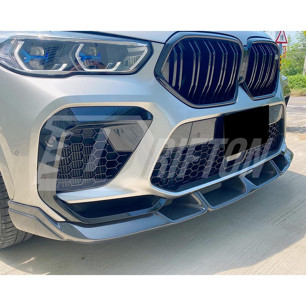 LD Style Carbon Fiber Roof Spoiler For BMW F96 X6M 2019-2023