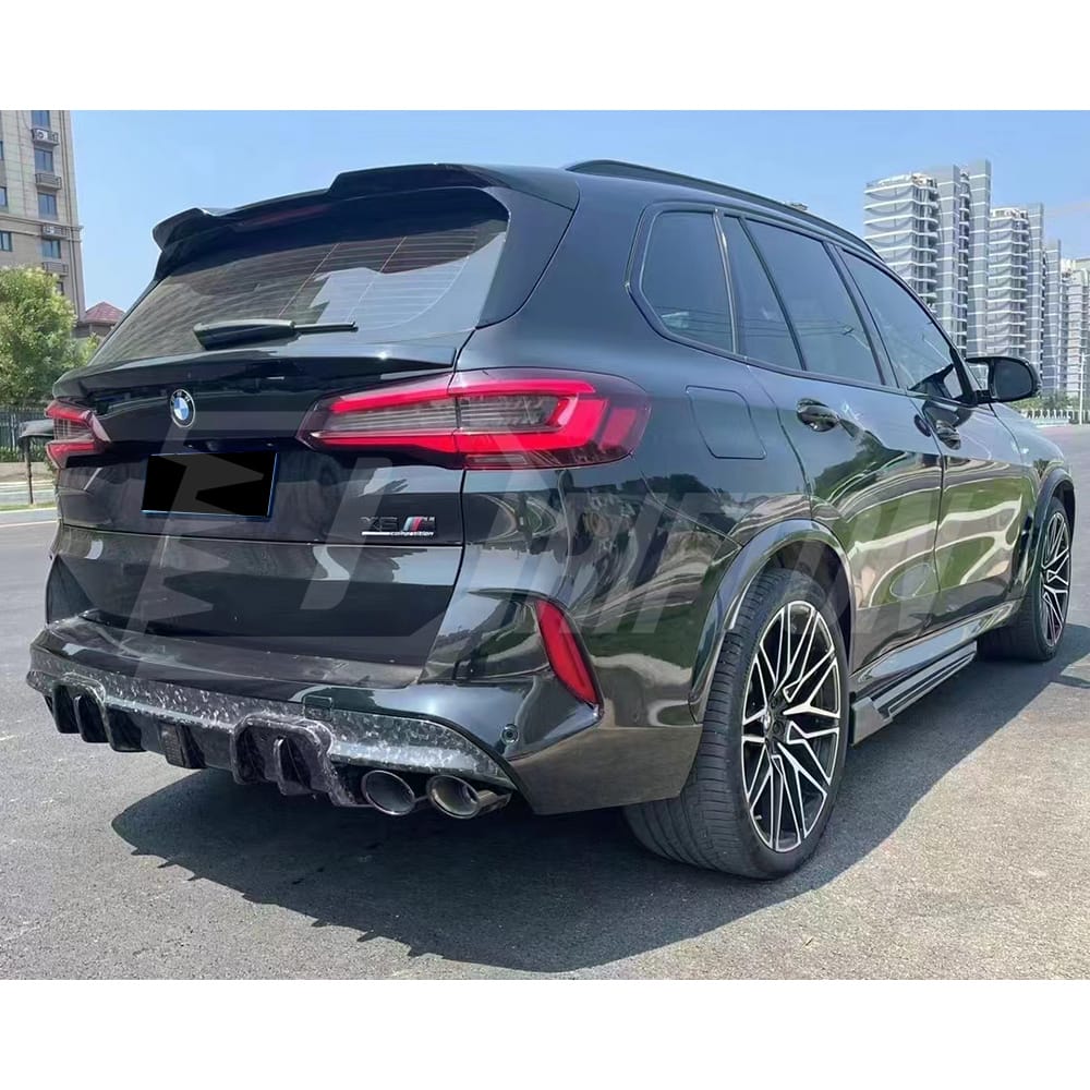 Manhart Style Carbon Fiber Rear Diffuser For BMW F95 X5M 2019-2023