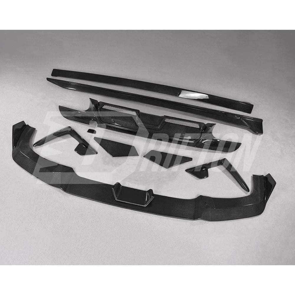 RNG Style Carbon Fiber Rear Diffuser For BMW F95 X5M 2019-2023