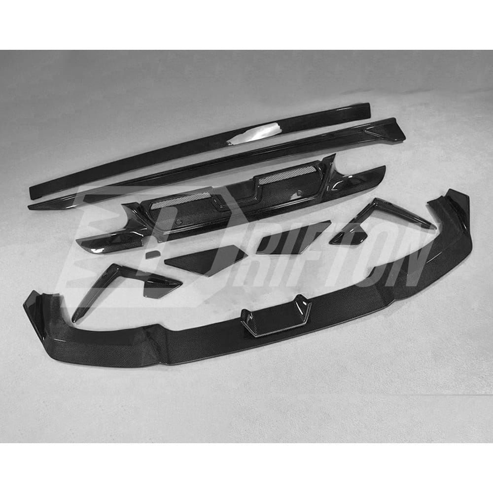 RNG Style Carbon Fiber Rear Diffuser For BMW F95 X5M 2019-2023