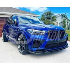 Manhart Style Dry Carbon Fiber Front Lip For BMW F95 X5M 2019-2023