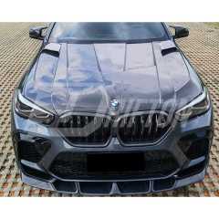 LD Style Carbon Fiber Hood For BMW F96 X6M 2019-2023
