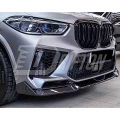 RNG Style Carbon Fiber Front Lip For BMW F95 X5M 2019-2023