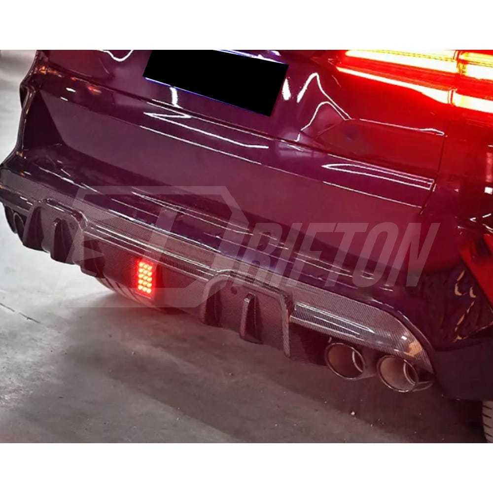 Manhart Style Dry Carbon Fiber Rear Diffuser For BMW F95 X5M 2019-2023