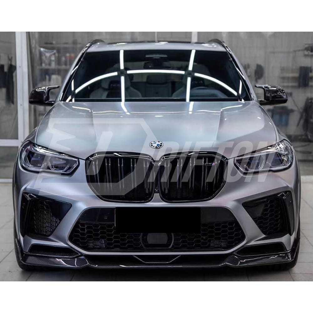RNG Style Carbon Fiber Front Lip For BMW F95 X5M 2019-2023