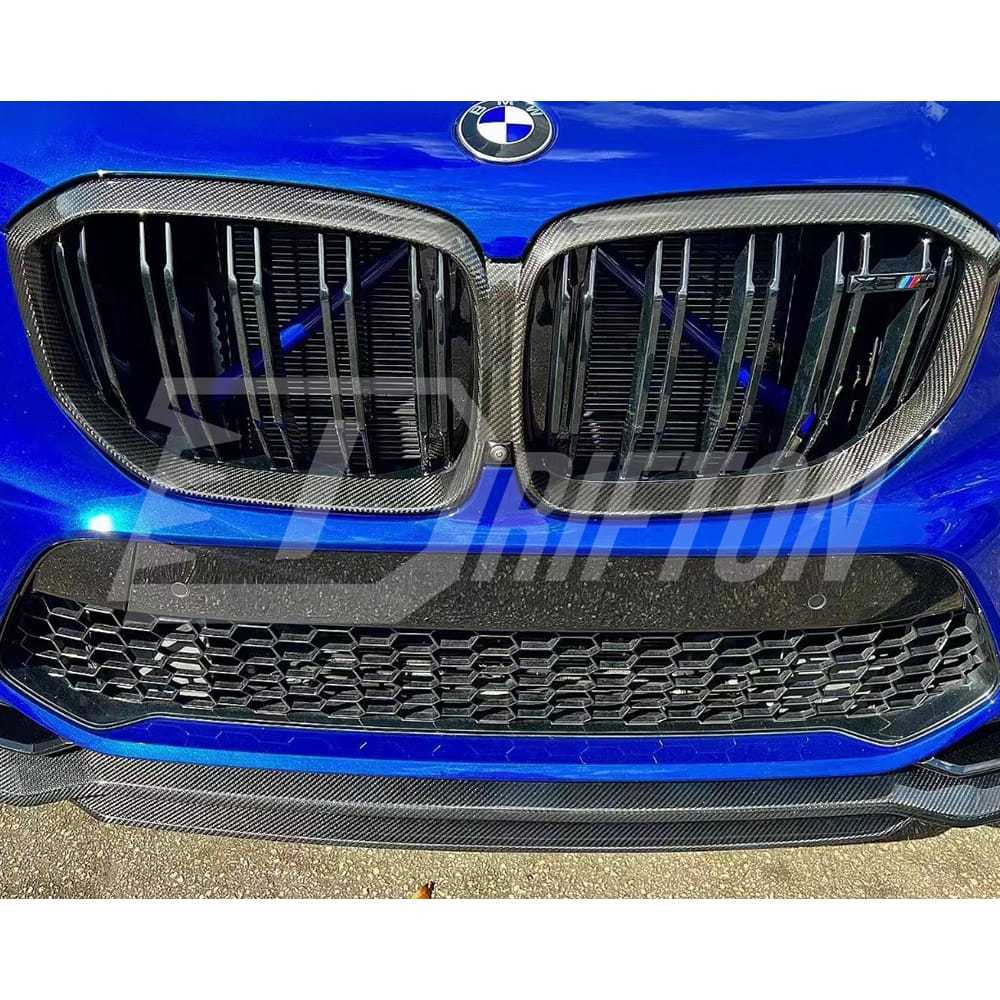 Manhart Style Dry Carbon Fiber Front Lip For BMW F95 X5M 2019-2023