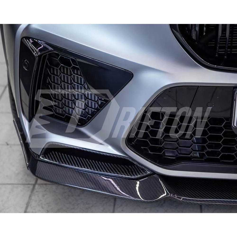 RNG Style Carbon Fiber Front Lip For BMW F95 X5M 2019-2023