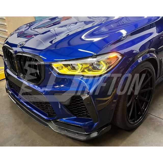 Manhart Style Dry Carbon Fiber Front Lip For BMW F95 X5M 2019-2023