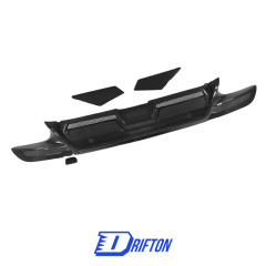 RNG Style Carbon Fiber Rear Diffuser For BMW F95 X5M 2019-2023
