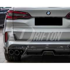 RNG Style Carbon Fiber Rear Diffuser For BMW F95 X5M 2019-2023