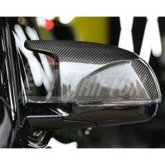 Dry Carbon Fiber Replacement Side Mirror Cover For BMW F96 X6M 2019-2023
