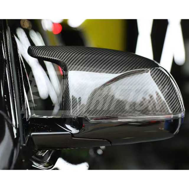 Dry Carbon Fiber Replacement Side Mirror Cover For BMW F96 X6M 2019-2023